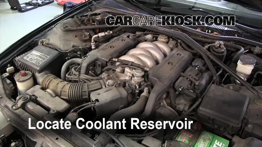1993 Acura Legend L 3.2L V6 Sedan (4 Door) Coolant (Antifreeze)